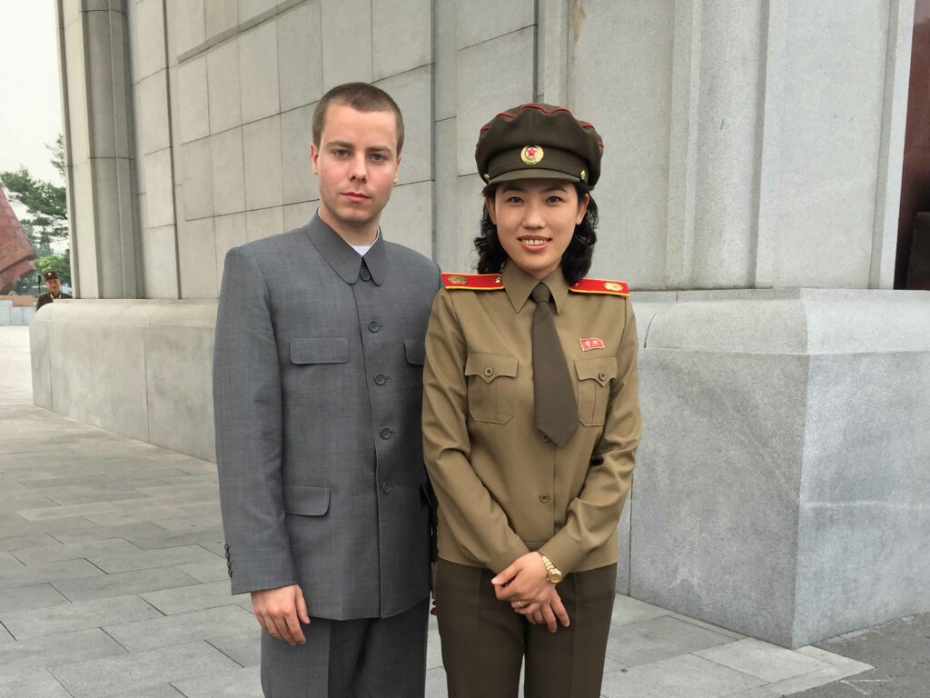Louis de Gouyon Matignon à Pyongyang