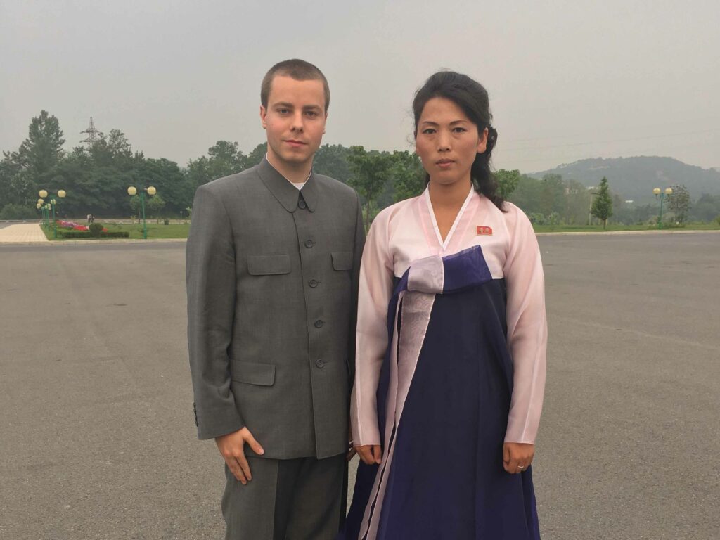 Louis de Gouyon Matignon visite la Corée du Nord