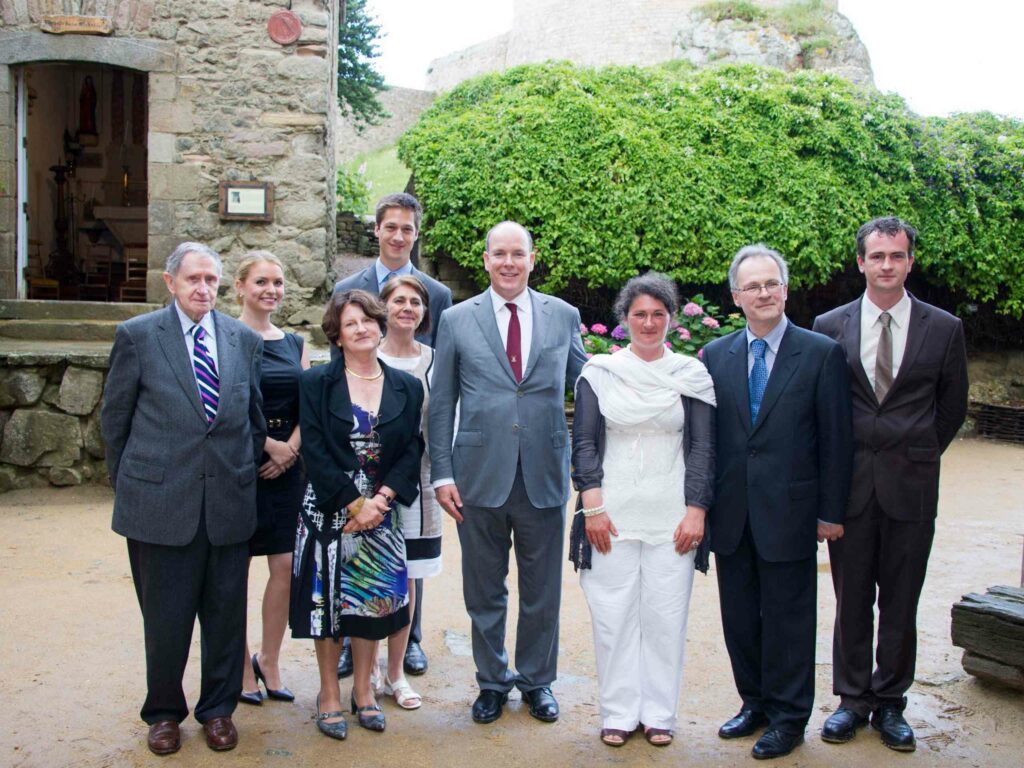 la famille de Gouyon Matignon et Albert II de Monaco - Jacques III de Matignon - LGM éditions