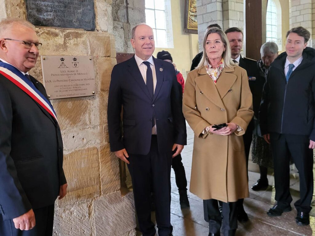 Louis de Gouyon Matignon et la famille Grimaldi de Monaco